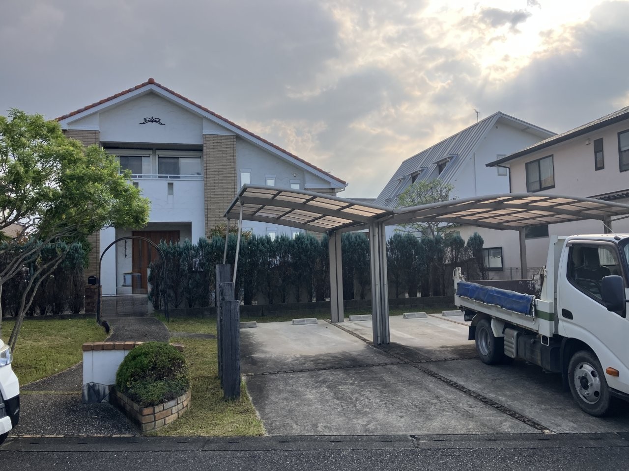 鳥栖市外構リフォームレポート①　絶賛施工中！！